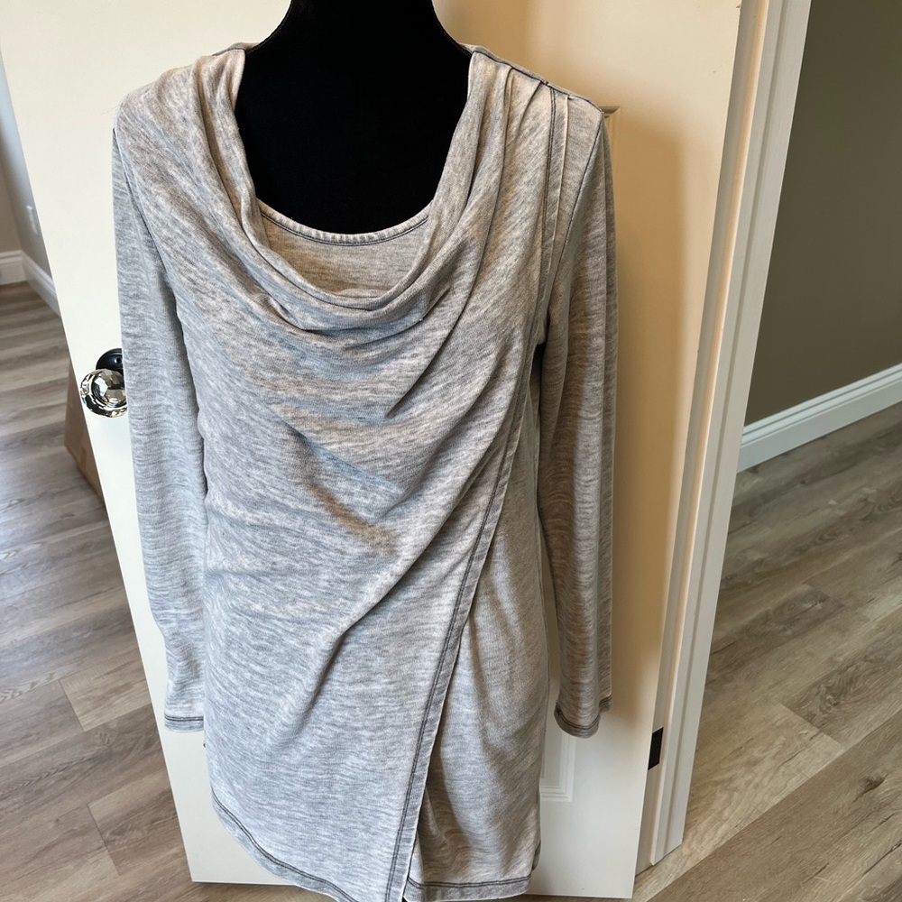 Gray Women's Tunic Top
